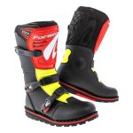 Bottes cross enfant forma rock black / red / yellow fluo - 39