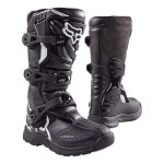 Bottes cross enfant fox racing youth comp 3y black - us - 5