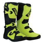 Bottes cross enfant moose racing m 1. 3 mx jaune fluo / noir - us - 5