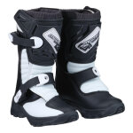 Bottes cross enfant moose racing youth m 1. 3 white / black - us - 4