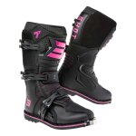 Bottes cross enfant shot race 2 kid noir / rose - 39