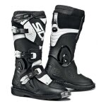 Bottes cross enfant sidi flame blanches / noires - 31