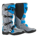 Bottes cross fly racing fr5 gris / bleu - 43