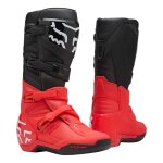 Bottes cross fox racing comp black / red - 9. 5