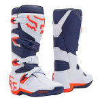Bottes cross fox racing comp white / navy - us - 13