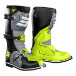 Bottes cross shot race 2 black / grey / neon yellow - 40