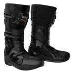 Bottes cross shot race 8 black / chrome - 39
