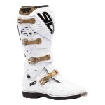 Bottes cross sidi crossfire 3 blanc / bronze - 45