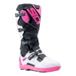 Bottes cross sidi crossfire 3 noir / blanc / rose - 43 Bottes cross sidi crossfire 3 noir / blanc / rose - 43