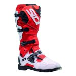 Bottes cross sidi crossfire 3 rouge / blanc - 41