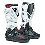 Bottes cross sidi crossfire 3 srs noir / blanc - 46