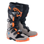 Bottes enduro alpinestars tech 7 enduro black / warm gray / orange fluo - 9
