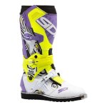 Bottes enduro sidi crossair hd blanc / violet - 40