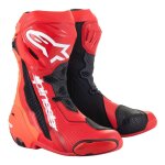 Bottes moto alpinestars supertech r bright red / red fluo - 43 Bottes moto alpinestars supertech r bright red / red fluo - 43