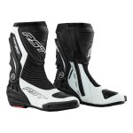 Bottes moto femme rst tractech evo d3o woman noir / blanc - 36