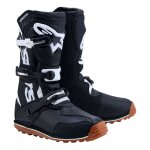 Bottes trial alpinestars tech t black / white / gum - us - 11