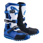 Bottes trial alpinestars tech t dark blue / black / white - us - 12
