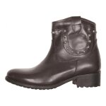 Bottines moto femme helstons texas noir - 41