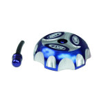 Bouchon de réservoir art alu bleu pour yamaha 350 raptor 04 - 13 Bouchon de réservoir art alu bleu pour yamaha 350 raptor 04 - 13