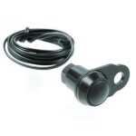 Bouton poussoir motogadget support platine perage m12 noir
