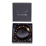 Bracelet helstons red tiger - 19 cm