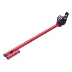 Bras de chariot de course pour v�lo mottez rouge fixation tige de sel