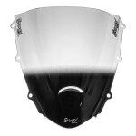 Bulle ermax a�romax 34 cm honda cbr 1000 rr 04 - 07 noir clair