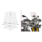 Bulle givi bmw g 310gs 17 - 23 incolore
