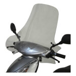 Bulle v parts standard claire pour peugeot 125 looxor 2003