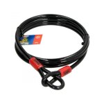 C�ble antivol lasso antivol abus cobra 2m �8 mm noir / rouge