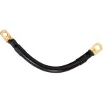 Câble de batterie terry components 178 mm noir Câble de batterie terry components 178 mm noir