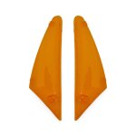 Cabochons clignotants avant orange adaptable peugeot 50 buxy