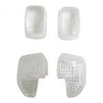 Cabochons clignotant blancs adaptable pour booster spirit 99 - 03 (x4)
