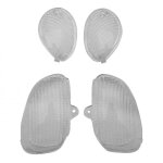 Cabochons clignotant blancs adaptable pour ovetto nos (x4)