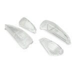 Cabochons clignotant blancs runner 2003> (x4)
