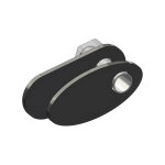 Cache - orifices / adaptateurs v parts arrière harley - davidson softail / sp Cache - orifices / adaptateurs v parts arrière harley - davidson softail / sp