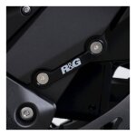 Cache orifice de repose - pieds arrire gauche r&g racing noir kawasaki