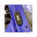 Caches orifices de r�troviseur r&g racing noirs yamaha yzf - r3 19 - 20