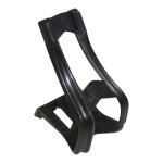 Cale pied vtt zefal long en rsine noir l (paire)
