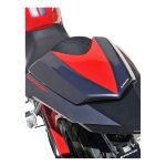Capot de selle ermax blanc / rouge m�tal (moto tricolore) honda cbr 500