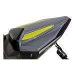Capot de selle ermax gris / noir brillant / jaune fluo yamaha mt - 07 14 - 17