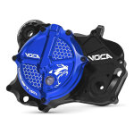 Carter et couvercle d embrayage voca racing bleu derbi euro 3 / 4