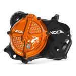 Carter et couvercle d embrayage voca racing orange derbi euro 3 / 4
