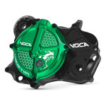 Carter et couvercle d embrayage voca racing vert derbi euro 3 / 4