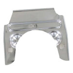 Carter d �trier de frein chrom� pour solex 2200 3800