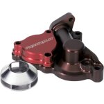 Carter de pompe � eau avec turbine pro circuit rouge pour kawasaki kx
