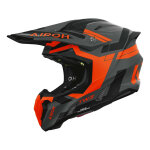 Casque cross airoh twist 3 dynasty orange matt - l