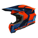 Casque cross airoh twist 3 fancy orange / blue gloss - m