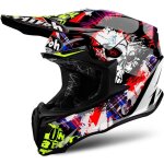 Casque cross airoh twist crazy noir - l