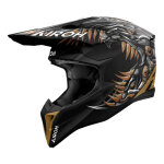 Casque cross airoh wraaap cyborg matt - xs